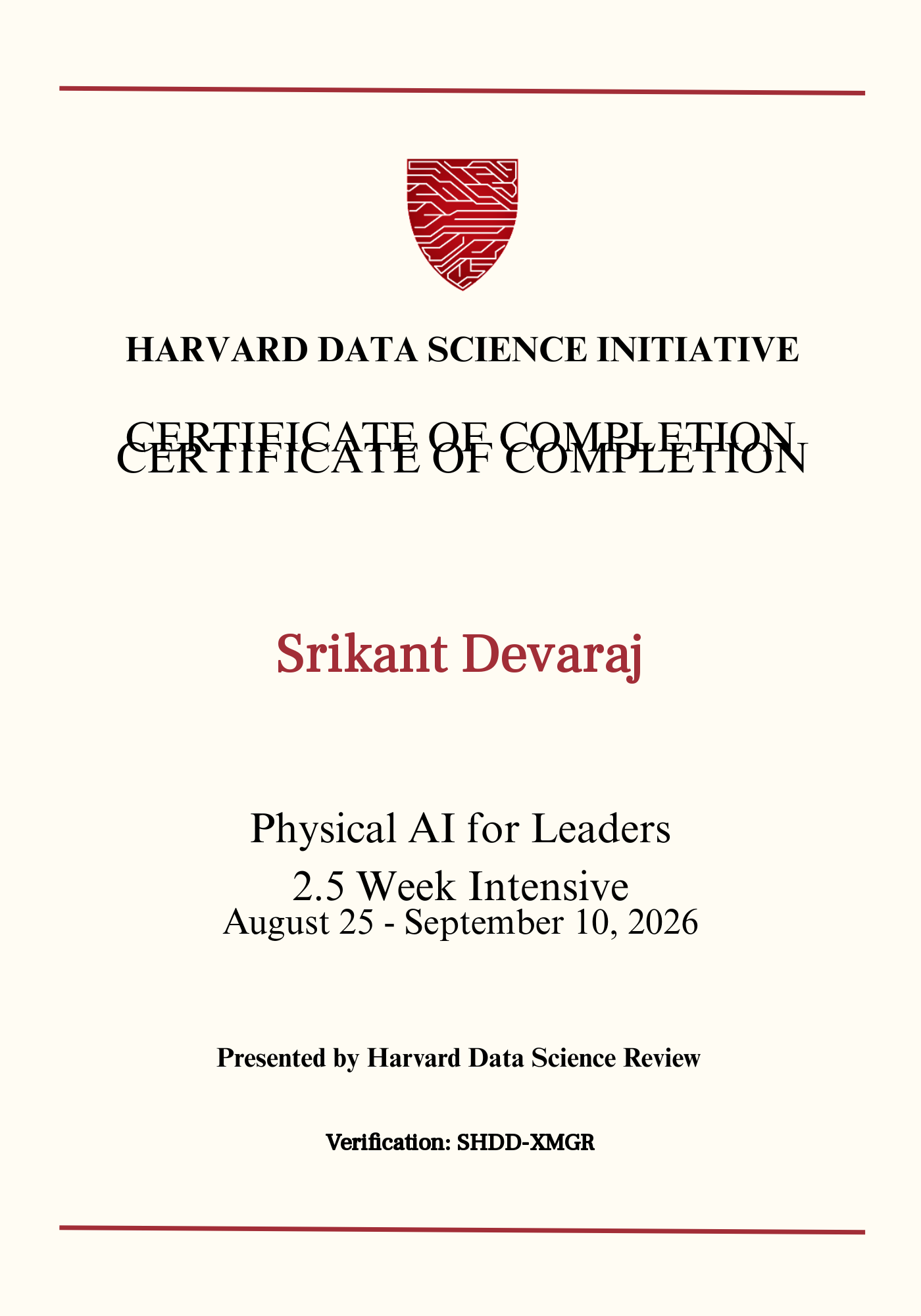 User Certificate