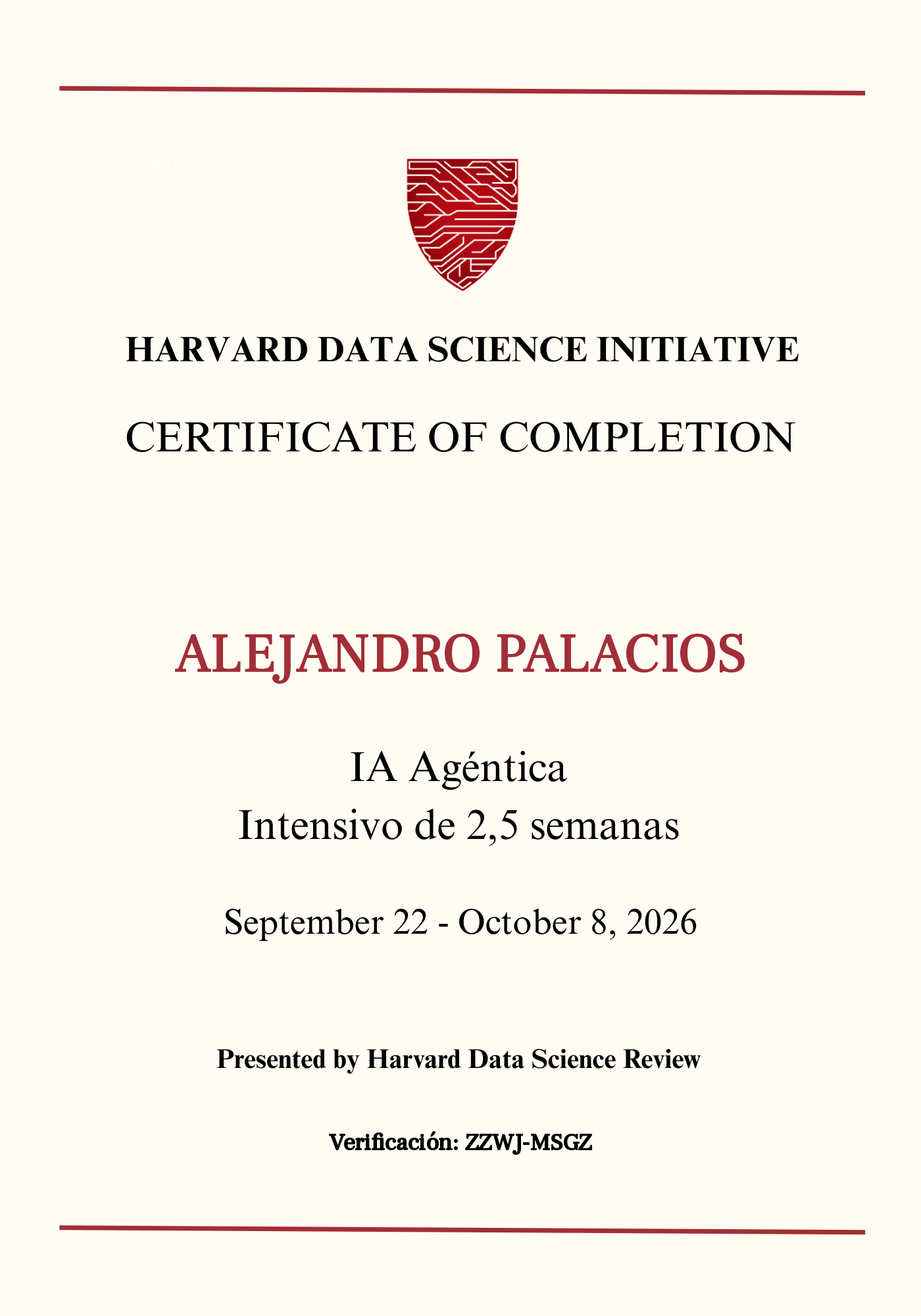 User Certificate