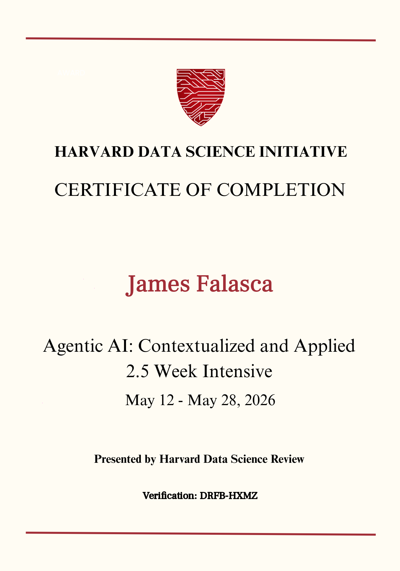 User Certificate