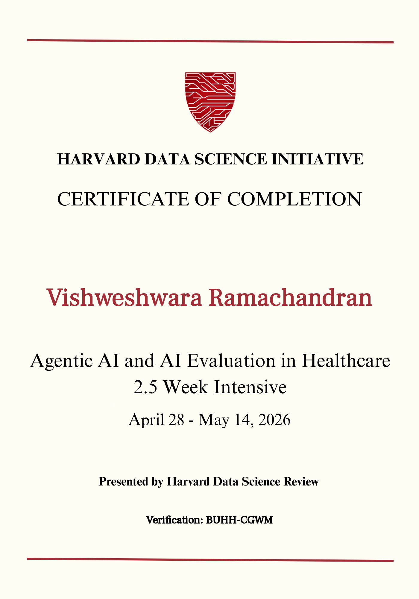 User Certificate