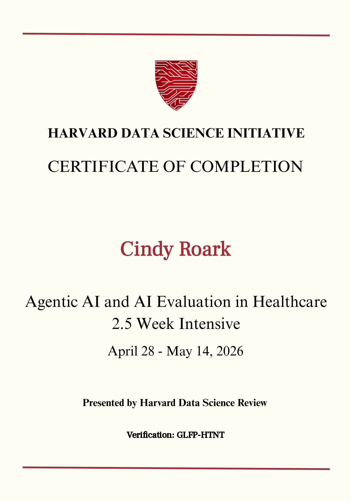 User Certificate
