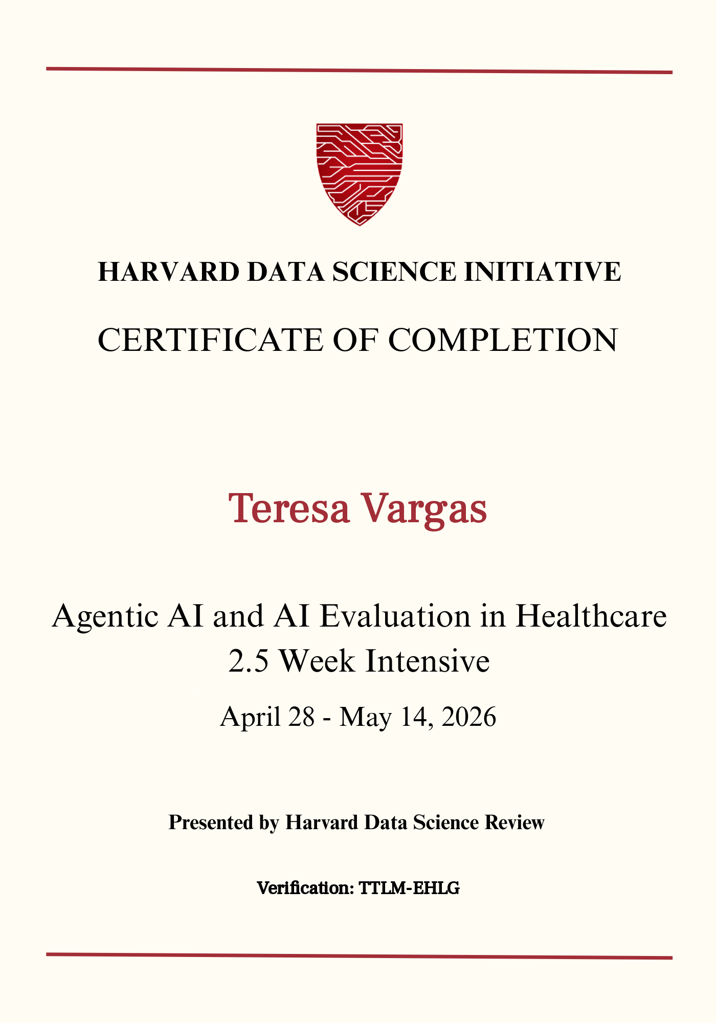 User Certificate