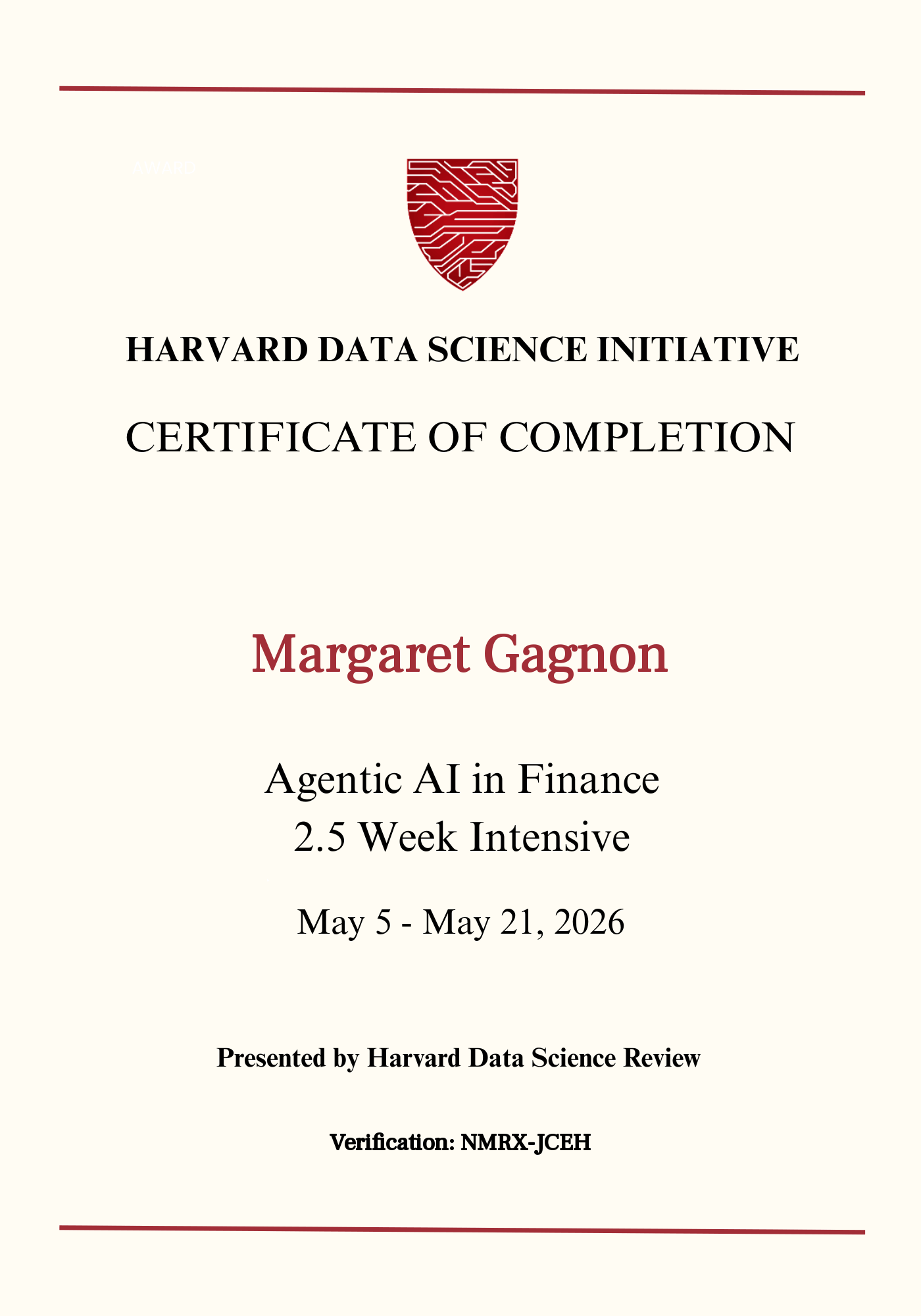 User Certificate