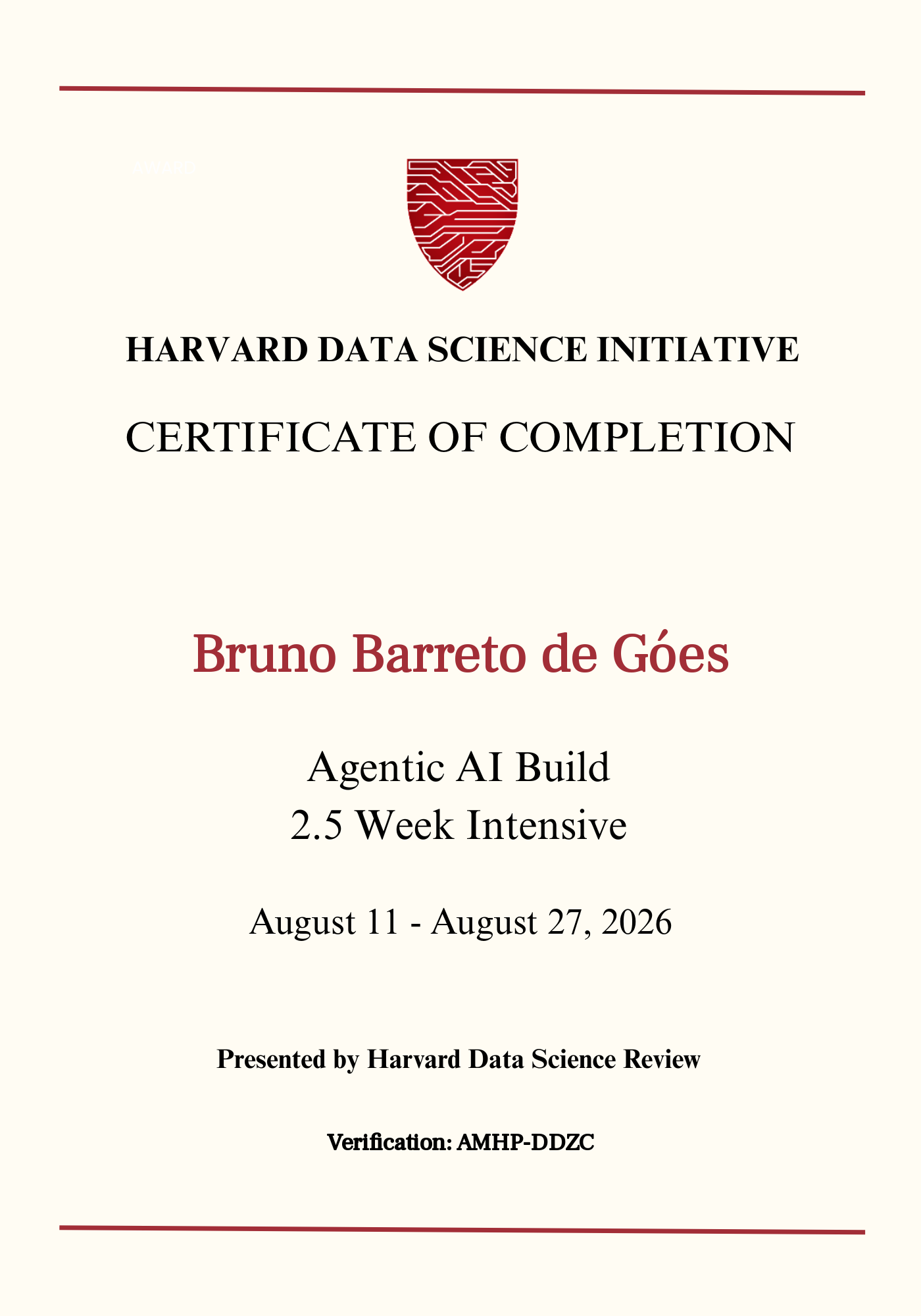 User Certificate