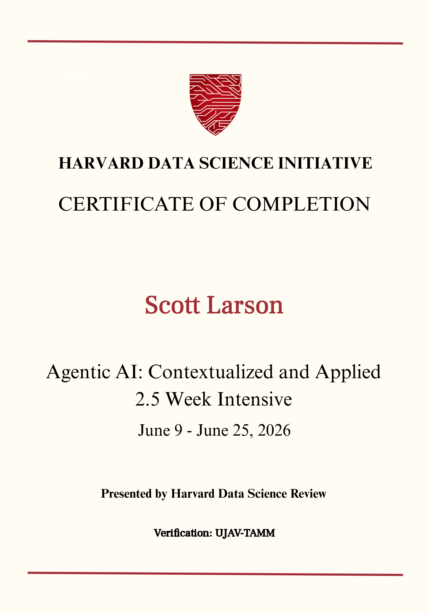 User Certificate